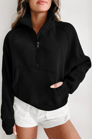 Pullover High Neck Zip Front - 3 Colors