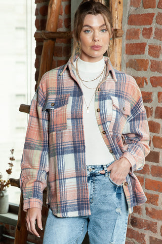 Plaid Shacket - 3 Colors