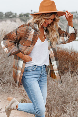 Plaid Shacket - 3 Colors