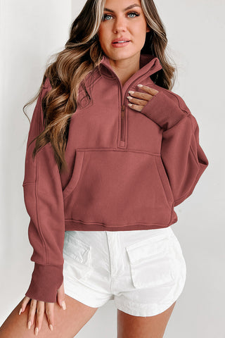 Pullover High Neck Zip Front - 3 Colors