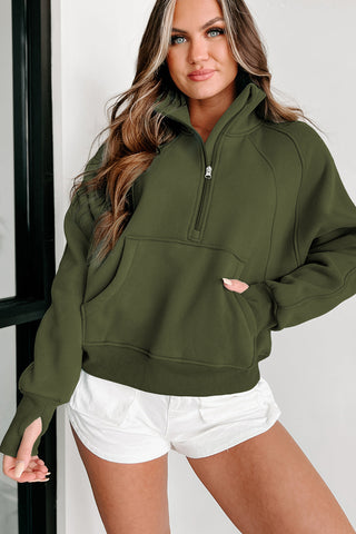 Pullover High Neck Zip Front - 3 Colors